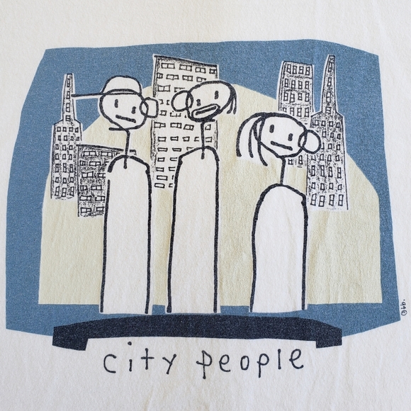 Vintage Anvil 90s "City People" It's all good" USA - Picture 8 of 14